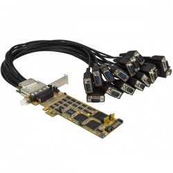 StarTech.com 16-Port Low-Profile Serial Card - RS232 - PCI Express | StarTech.com Interface Cards & Adapters