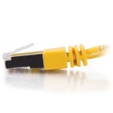 2m Shielded Cat5E RJ45 Patch Leads - Yellow
