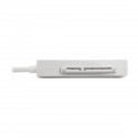 Tripp Lite USB 3.1 Gen 2 USB Type-C (USB-C) to SATA III Adapter Cable with UASP, 2.5 in. SATA Hard Drives, White