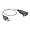 Tripp Lite 45.72 cm USB to Null Modem Serial FTDI Adapter Cable with COM Retention (USB-A to DB9 M/F) | Tripp Lite Cable Interfa