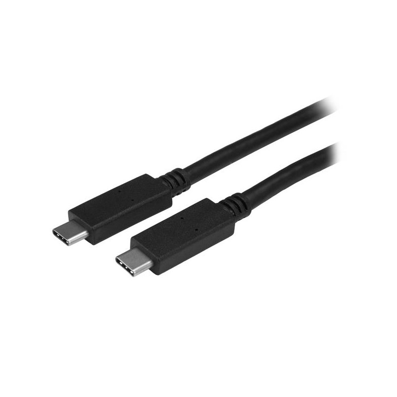 StarTech.com USB-C Cable with Power Delivery (3A) - M/M - 2 m (6 ft.) - USB 3.0 - USB-IF Certified