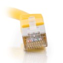 7m Shielded Cat5E RJ45 Patch Leads - Yellow
