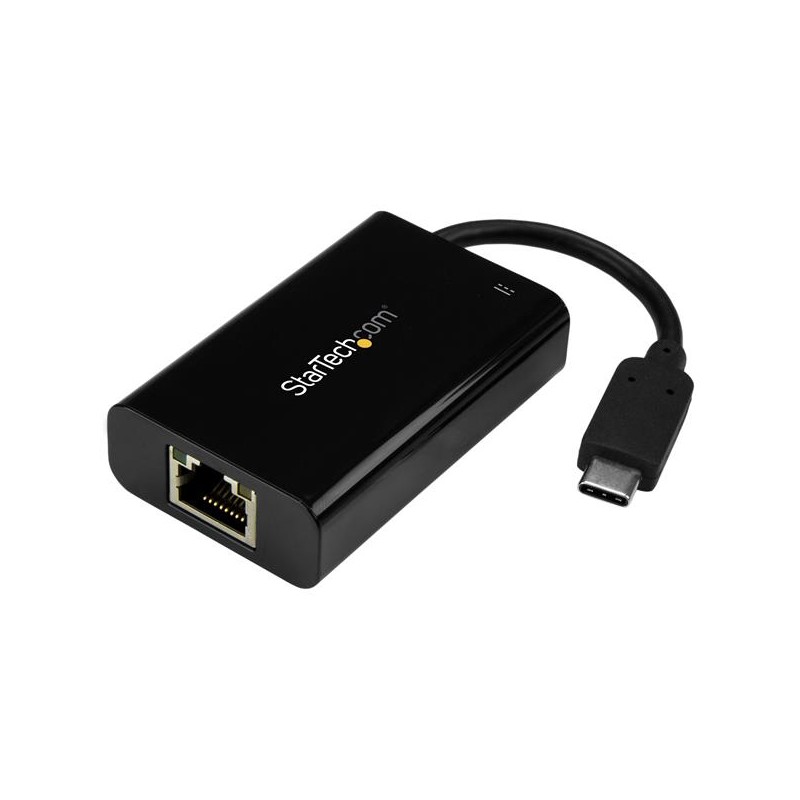 StarTech.com USB-C to Gigabit Network Adapter with PD Charging
