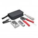 Tripp Lite 4-Piece Network Installer Tool Kit with Carrying Case