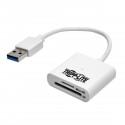 Tripp Lite USB 3.0 SuperSpeed SD/Micro SD Memory Card Media Reader with Built-In Cable, 15.24 cm