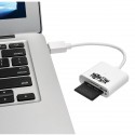 Tripp Lite USB 3.0 SuperSpeed SD/Micro SD Memory Card Media Reader with Built-In Cable, 15.24 cm