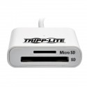 Tripp Lite USB 3.0 SuperSpeed SD/Micro SD Memory Card Media Reader with Built-In Cable, 15.24 cm