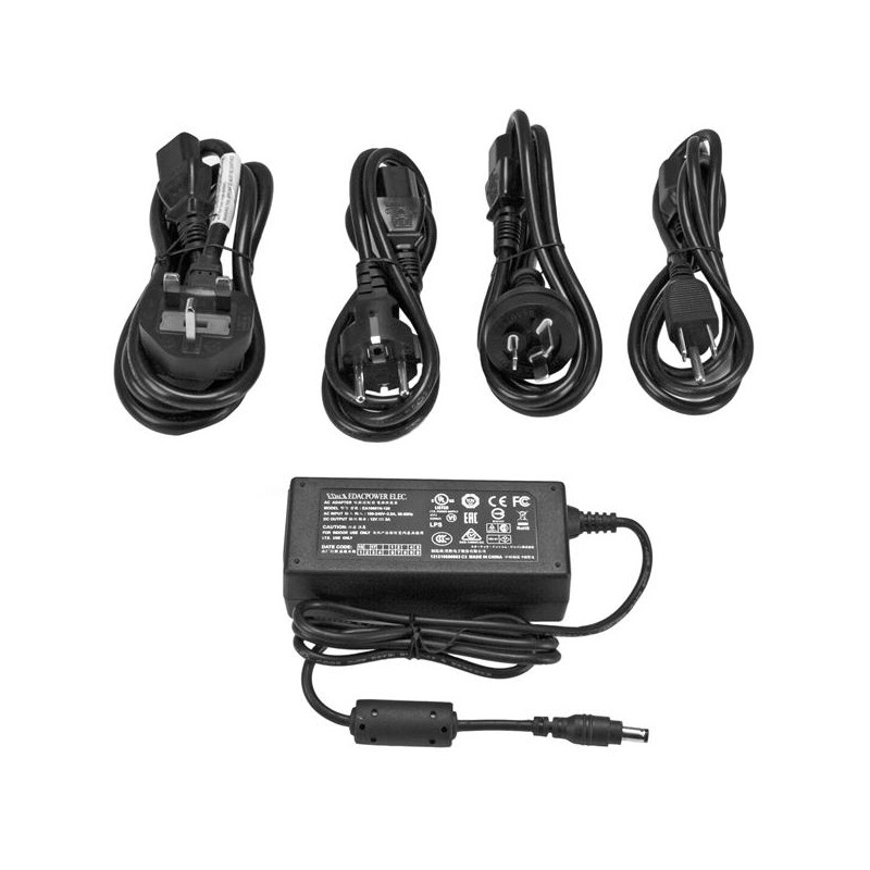 StarTech.com DC Power Adapter - 12V, 5A