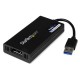 StarTech.com USB 3.0 to 4K DisplayPort External Multi Monitor Video Graphics Adapter - DisplayLink Certified - Ultra HD 4K