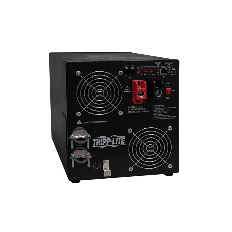 Tripp Lite PowerVerter APS X 3000W 24VDC 230V Inverter/Charger with Pure Sine Wave Output, Hardwired