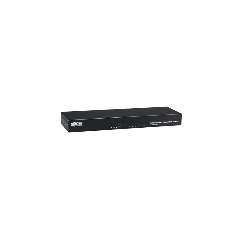 Tripp Lite NetCommander 16-Port Cat5 KVM Switch 1U Rack-Mount