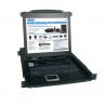 Tripp Lite NetDirector 16-Port 1U Rack-Mount Console KVM Switch w/17-in. LCD | Tripp Lite Rack Consoles