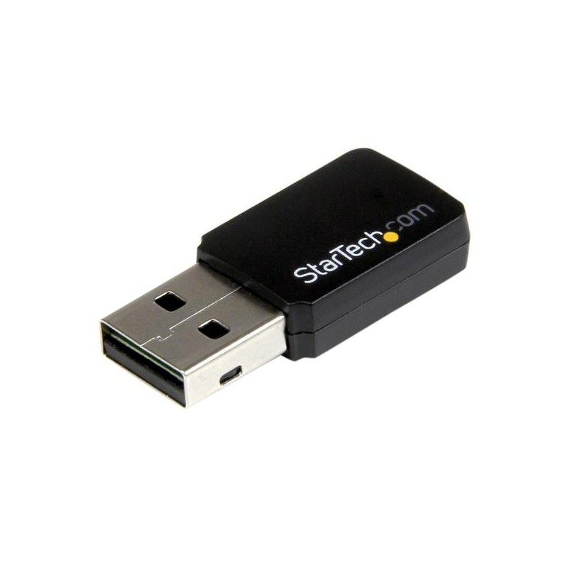 Startech USB 2.0 AC600 Mini Dual Band Wireless-AC Network Adapter - 1T1R 802.11ac WiFi Adapter