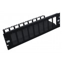 3u 10 Slot Unloaded Modular MTP Cassette Patch Panel