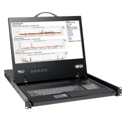 Tripp Lite NetController 16-Port Rack-Mount Console KVM Switch w/19-in. LCD | Tripp Lite Rack Consoles