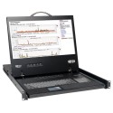 Tripp Lite NetController 8-Port Rack-Mount Console KVM Switch w/19-in. LCD