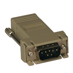 Tripp Lite Modular Serial Adapter (DB9 M to RJ45 F) | Tripp Lite Cable Interface/Gender Adapters
