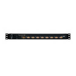 Tripp Lite NetDirector 8-Port 1U Rack-Mount Console KVM Switch w/19-in. LCD + 8 PS2/USB Combo Cables | Tripp Lite Rack Consoles