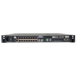 Tripp Lite NetCommander 16-Port Cat5 Rack-Mount Console KVM Switch with 19-in. LCD | Tripp Lite Rack Consoles