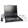 Tripp Lite NetCommander 16-Port Cat5 Rack-Mount Console KVM Switch with 19-in. LCD | Tripp Lite Rack Consoles