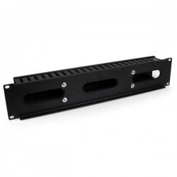 StarTech.com 2U Horizontal Finger Duct Rack Cable Management Panel with Cover | StarTech.com Rack & Cabinet Accessories
