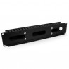 StarTech.com 2U Horizontal Finger Duct Rack Cable Management Panel with Cover | StarTech.com Rack & Cabinet Accessories