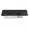 StarTech.com 2U Horizontal Finger Duct Rack Cable Management Panel with Cover | StarTech.com Rack & Cabinet Accessories