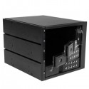 StarTech.com 4 Bay Aluminum Trayless Hot Swap Mobile Rack Backplane for 3.5in SAS II/SATA III - 6 Gbps HDD