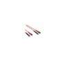 1m ST/ST LSZH Duplex 62.5/125 Multimode Fibre Patch Cable