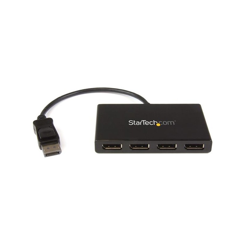 StarTech.com DisplayPort to DisplayPort Multi-Monitor Splitter - 4-Port MST Hub