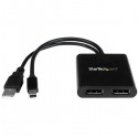 StarTech.com Mini DisplayPort to DisplayPort Multi-Monitor Splitter - 2-Port MST Hub