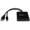 StarTech.com Mini DisplayPort to DisplayPort Multi-Monitor Splitter - 2-Port MST Hub | StarTech.com Video Splitters