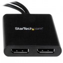 StarTech.com Mini DisplayPort to DisplayPort Multi-Monitor Splitter - 2-Port MST Hub