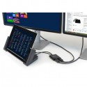 StarTech.com Mini DisplayPort to DisplayPort Multi-Monitor Splitter - 2-Port MST Hub