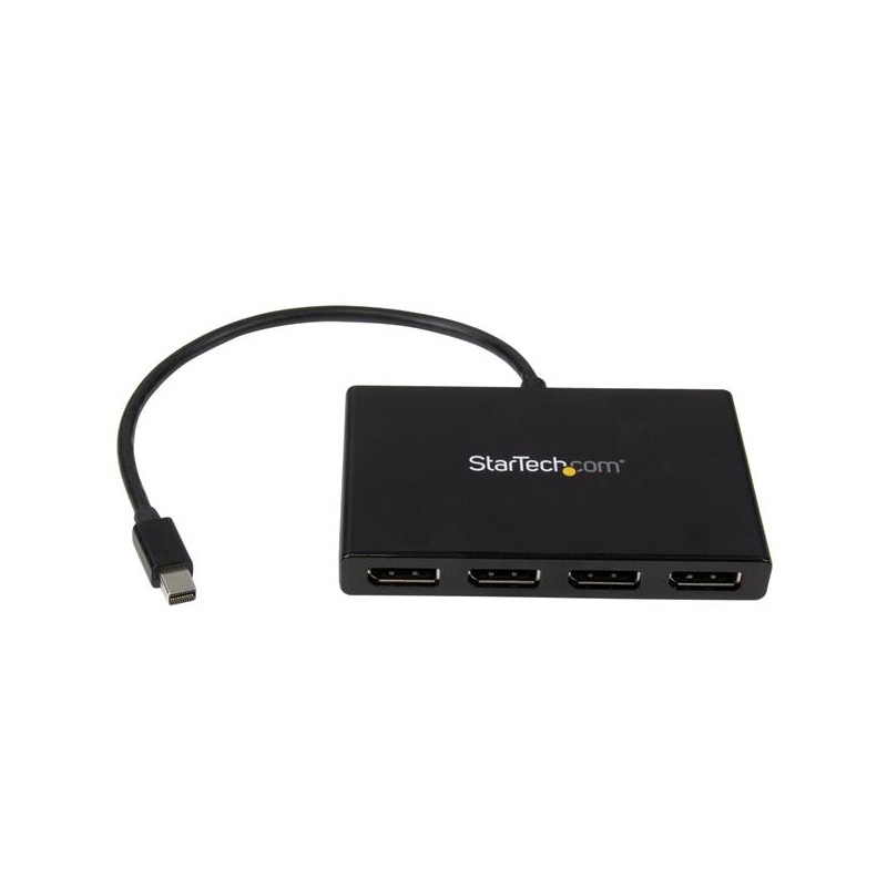 StarTech.com Mini DisplayPort to DisplayPort Multi-Monitor Splitter - 4-Port MST Hub