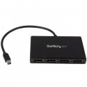 StarTech.com Mini DisplayPort to DisplayPort Multi-Monitor Splitter - 4-Port MST Hub