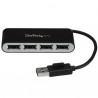 StarTech.com 4-Port Portable USB 2.0 Hub with Built-in Cable | StarTech.com Interface Hubs
