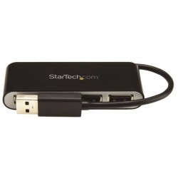 StarTech.com 4-Port Portable USB 2.0 Hub with Built-in Cable | StarTech.com Interface Hubs