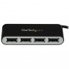StarTech.com 4-Port Portable USB 2.0 Hub with Built-in Cable | StarTech.com Interface Hubs