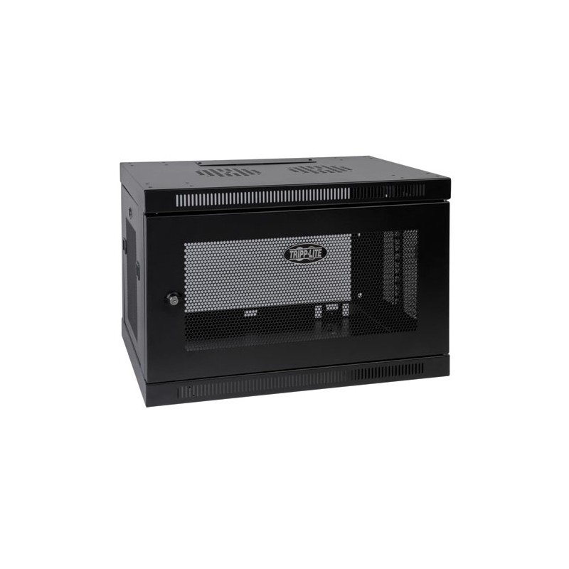 Tripp Lite SmartRack 9U Wall-Mount Standard-Depth Rack Enclosure Cabinet