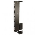 Tripp Lite SmartRack 12 in. Width High Capacity Vertical Cable Manager - Double finger duct with cover