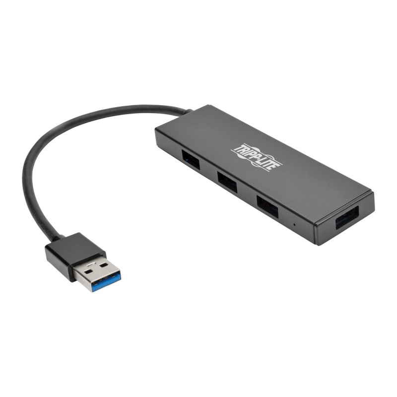 Tripp Lite 4-Port Ultra-Slim Portable USB 3.0 SuperSpeed Hub