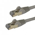 StarTech.com Cat6a Ethernet Cable - Shielded (STP) - 1 m, Gray