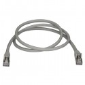 StarTech.com Cat6a Ethernet Cable - Shielded (STP) - 1 m, Gray