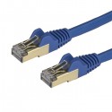 StarTech.com Cat6a Ethernet Cable - Shielded (STP) - 2 m, Blue