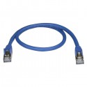 StarTech.com Cat6a Ethernet Cable - Shielded (STP) - 0.5 m, Blue