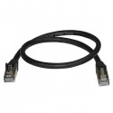 StarTech.com Cat6a Ethernet Cable - Shielded (STP) - 0.5 m, Black