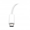 Tripp Lite USB Type-C (USB-C) to DVI External Video Adapter with USB-A Hub and USB-C PD Charging Ports, 1920 x 1080 (1080p) | Tr