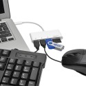 Tripp Lite 3-Port USB 3.1 Gen 1 Portable Hub, USB Type-C (USB-C) to (x3) USB-A, Micro SD & SD/MMC Reader