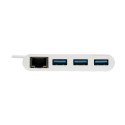 Tripp Lite 3-Port USB 3.1 Gen 1 Portable Hub, USB Type-C (USB-C) to (x3) USB-A, with Gigabit Ethernet Port | Tripp Lite Interfac